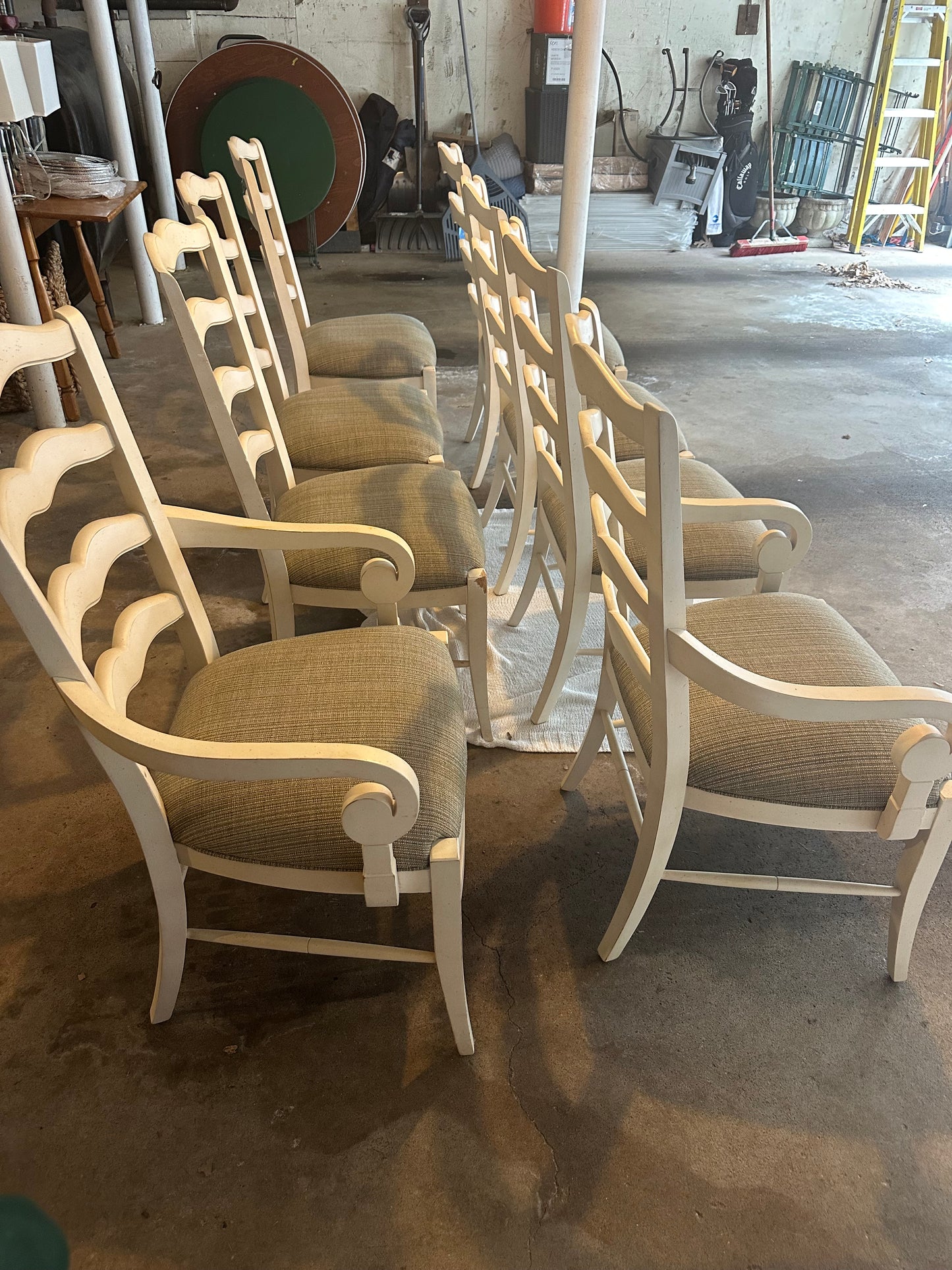 Ethan Allen Dining Chairs set of 8