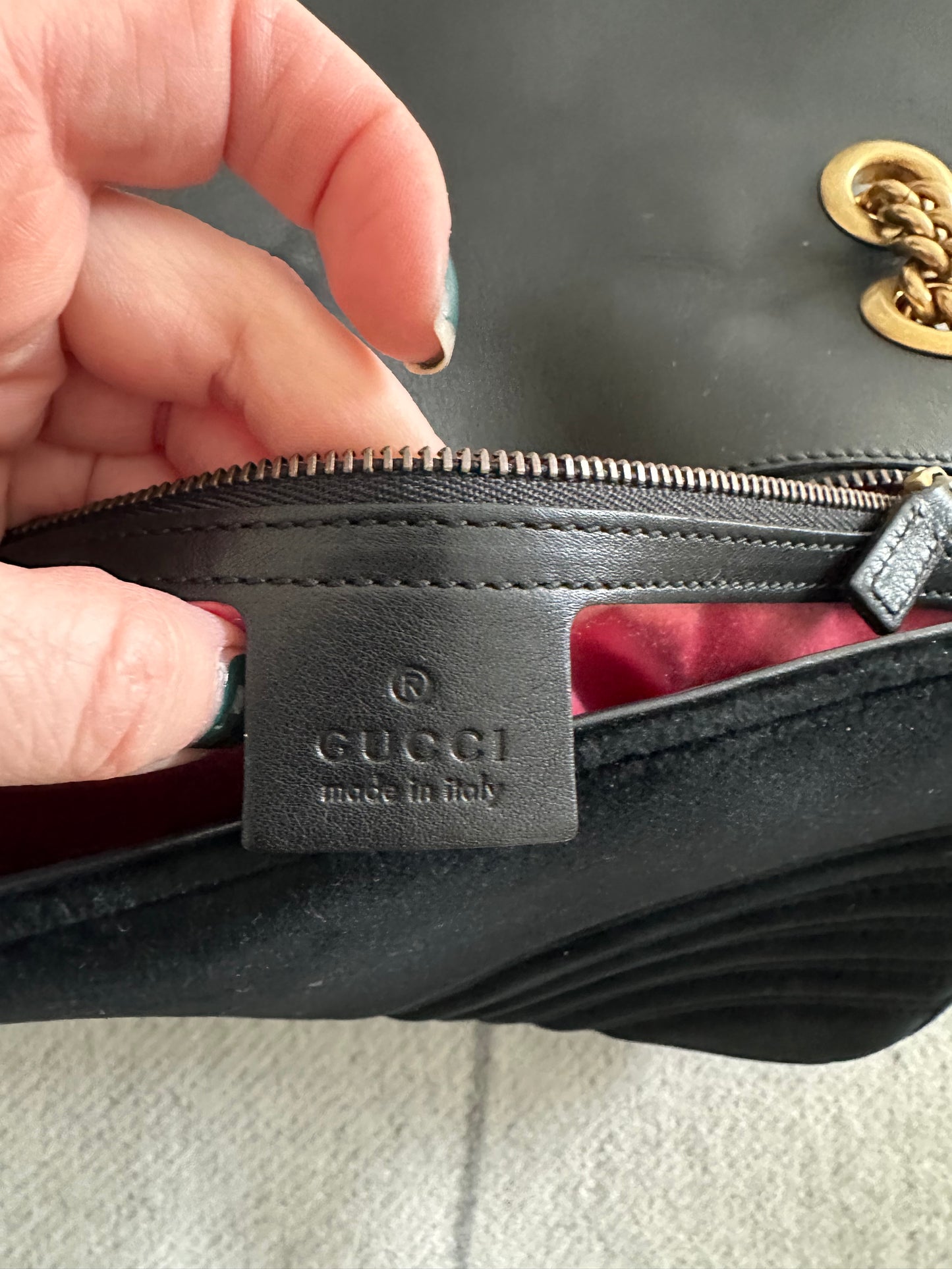 Gucci Marmont Velvet Bag