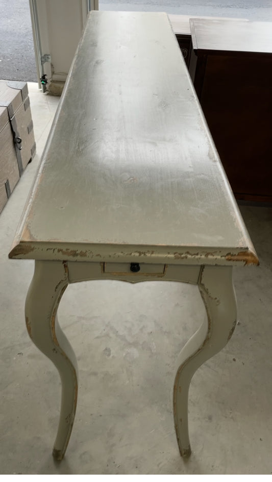 French country custom made console table