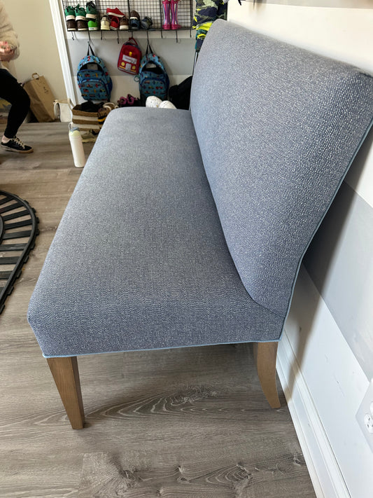 Ethan Allen ReUpholstered Bench