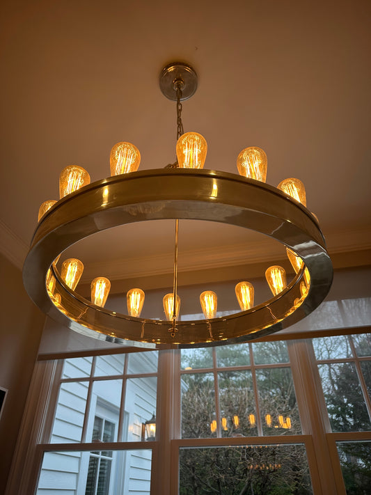 Ralph Lauren Modular Ring Chandelier