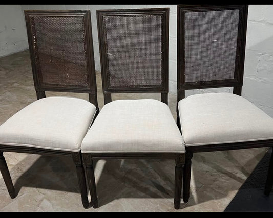 Restoration Hardware Chairs set of 3