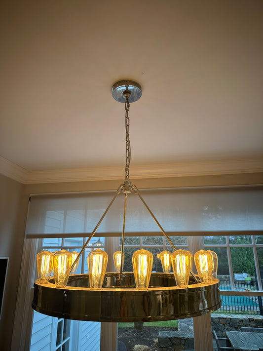 Ralph Lauren Modular Ring Chandelier