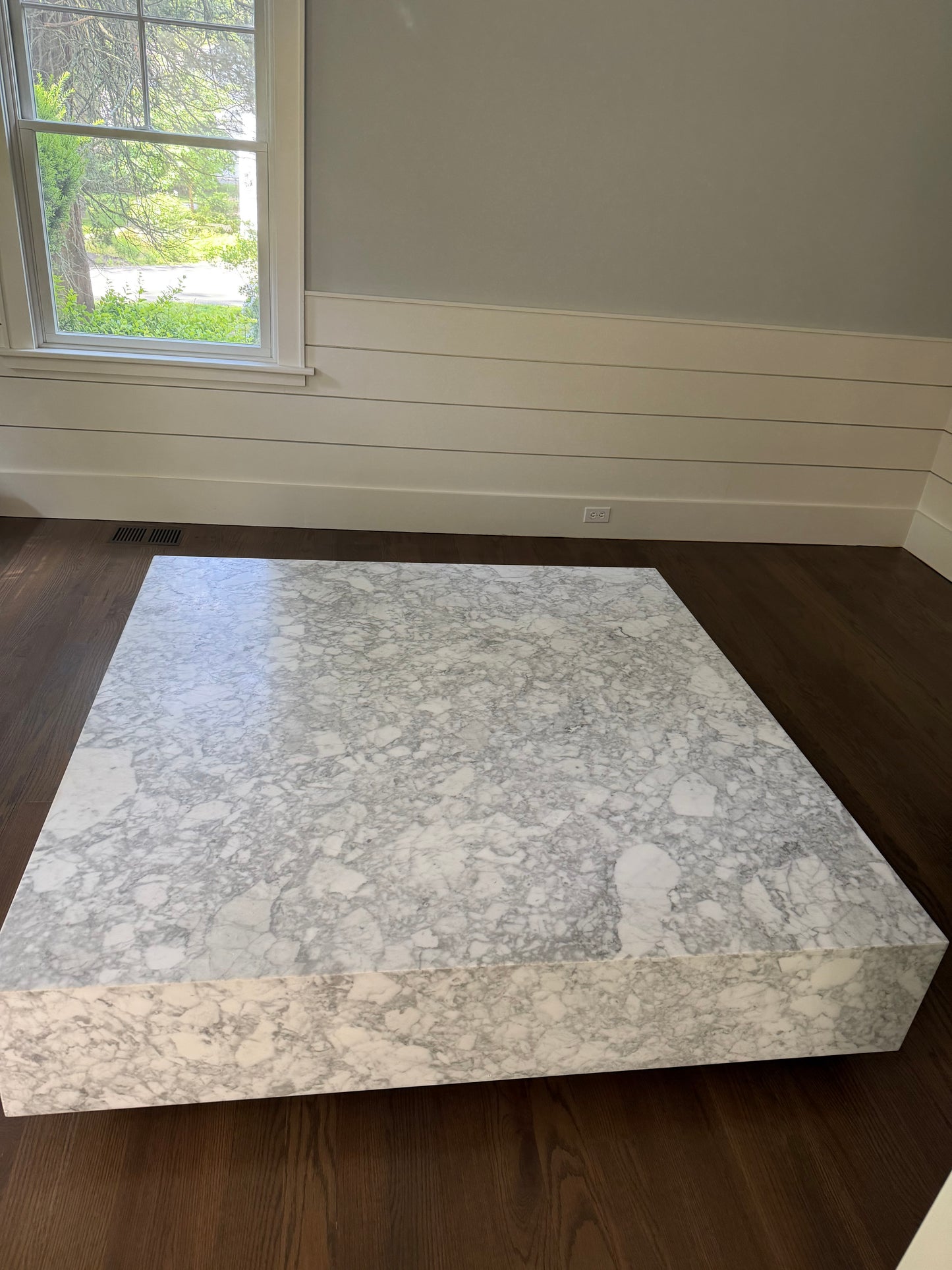 Restoration Hardware Marble Square Coffee Table