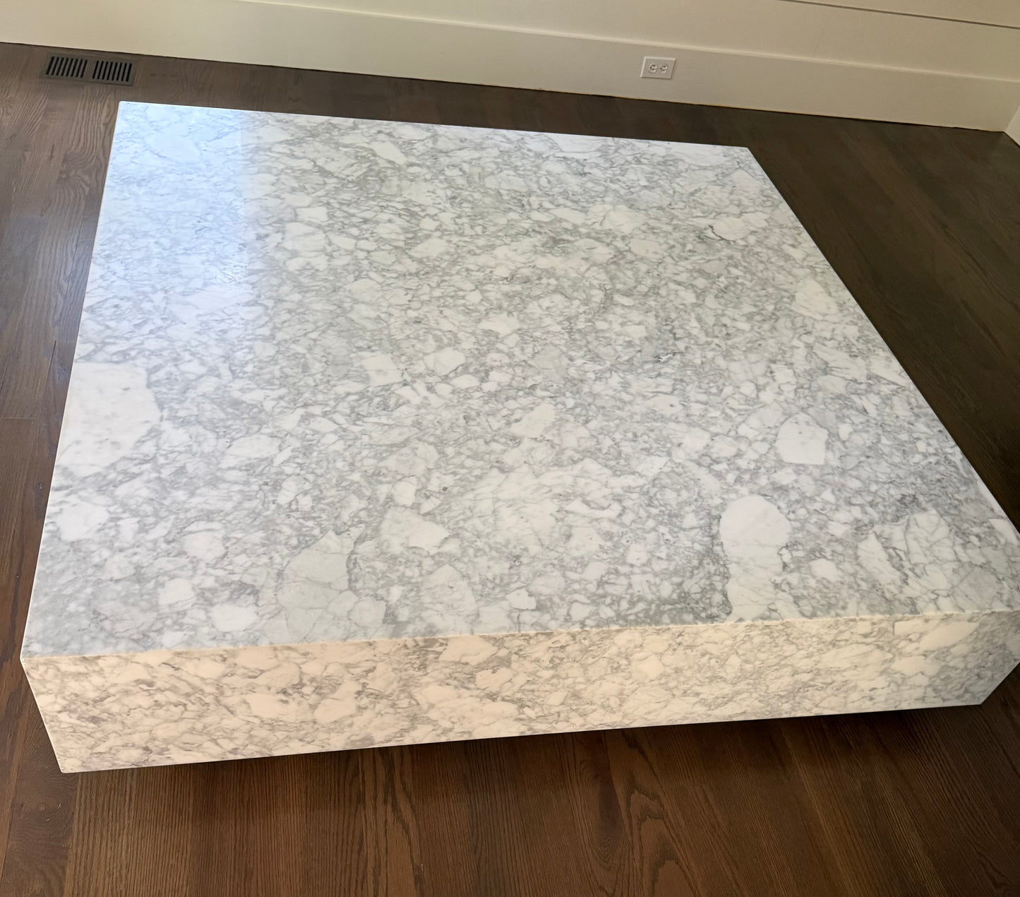 Restoration Hardware Marble Square Coffee Table